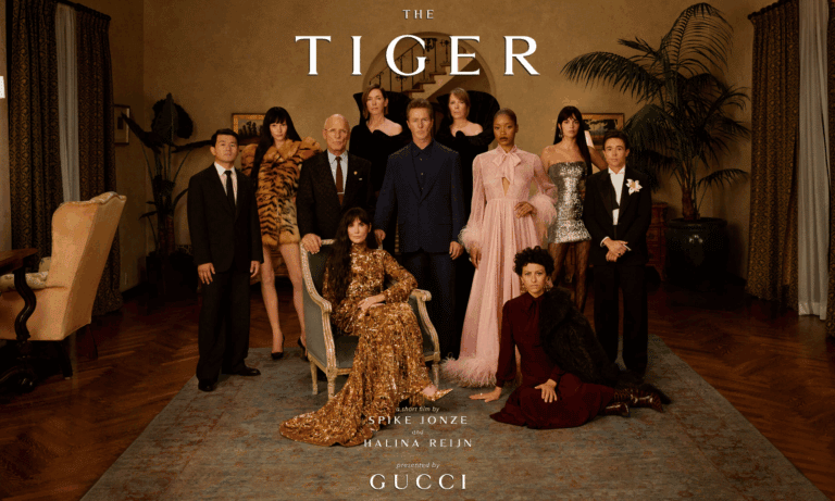 Gucci launches first presentation by Demna during Milan Fashion Week.