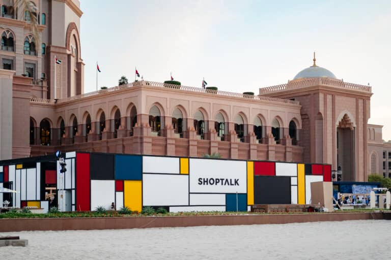 Shoptalk Luxe conference in Abu Dhabi discussing the future of global luxury retail and China’s influence.