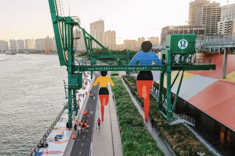 Lululemon launches wellbeing activation in Shanghai