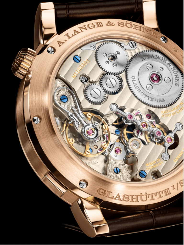 A watch by A. Lange & Söhne from Richemont Group