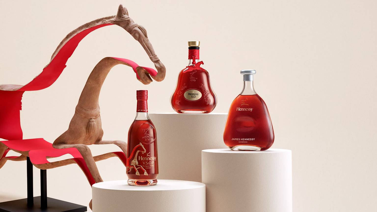 Hennessy X.O limited edition Horse Year packaging