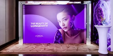 Scene from L'Oréal China “The Beauty of Longevity” concept launch event. Image: L'Oréal Group