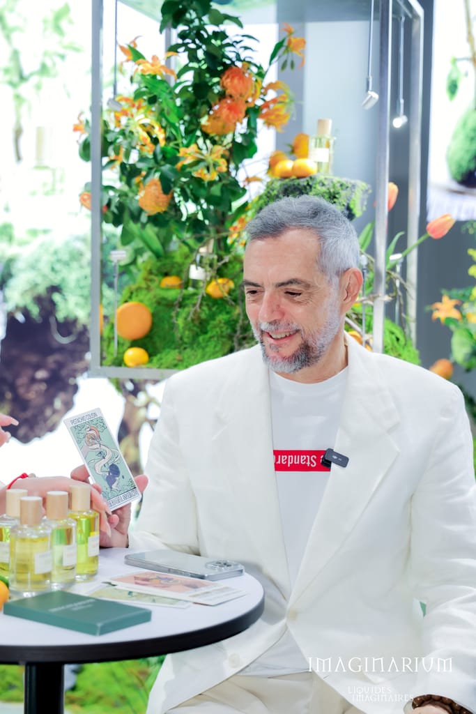 Liquides Imaginaires founder Philippe Di Méo at NotesShanghai