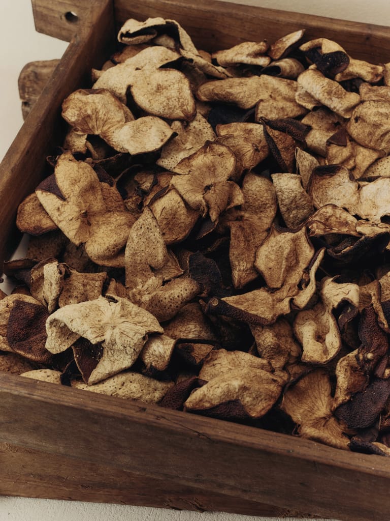 Chinese fragrance ingredients like Xinhui aged tangerine peel now entering global perfumery standards thanks to the partnership between To Summer and Robertet Group.