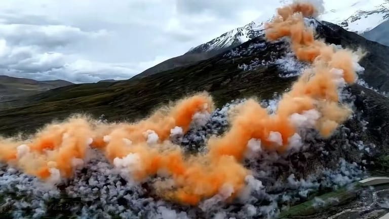 Arc'teryx Fireworks in Tibet