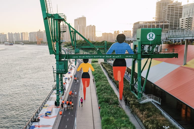 Lululemon launches wellbeing activation in Shanghai