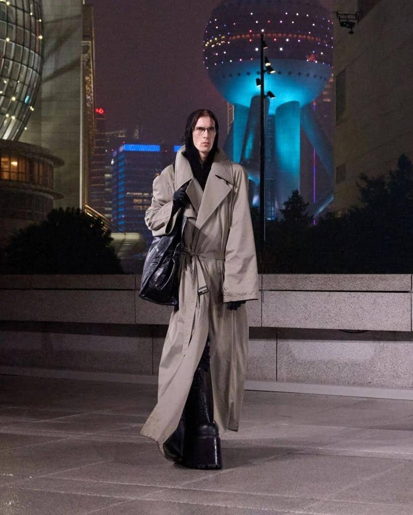 On May 30, Balenciaga staged its Spring 2025 runway show at the Pudong Art Museum in Shanghai. Photo: Balenciaga